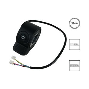 Gachette Accélérateur et bouton on/off pour trottinette électrique