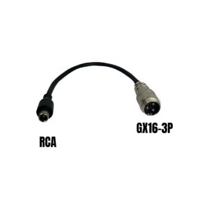 Adaptateur GX16-3P male vers connecteur RCA pour trottinette électrique