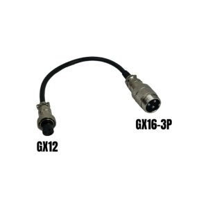 Adaptateur GX16-3P male vers GX12-3P femelle pour trottinette électrique