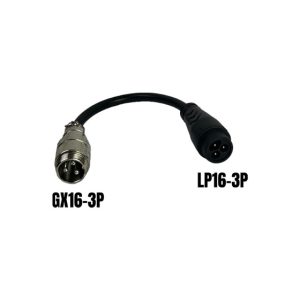 Adaptateur GX16-3P male vers LP16-3P femelle (Dualtron) pour trottinette électrique