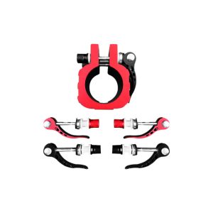 Bague renforcée serrage potence Zero Dualtron – couleur rouge pour trottinette électrique