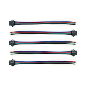 Câble prise JST 4 pin femelle x5pcs pour trottinette électrique