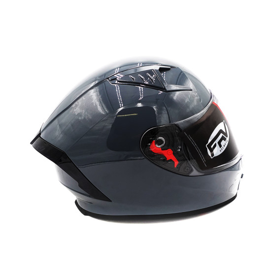 Casque intégral FRV gris (taille S à XL) pour trottinette électrique