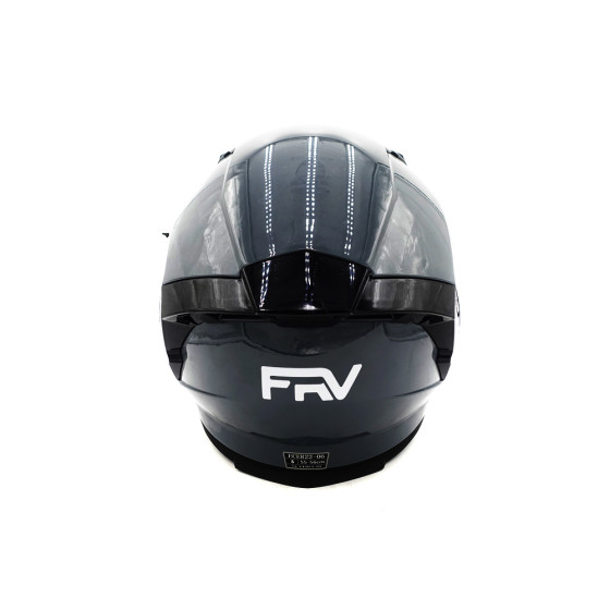 Casque intégral FRV gris (taille S à XL) pour trottinette électrique