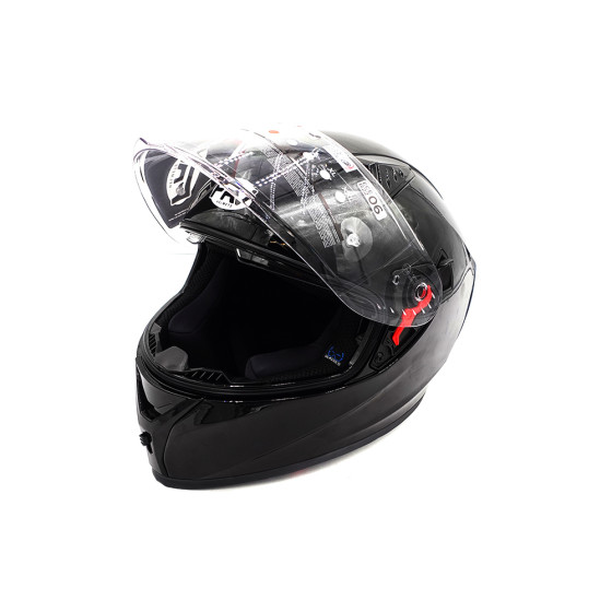 Casque intégral FRV noir (taille S à XL) pour trottinette électrique