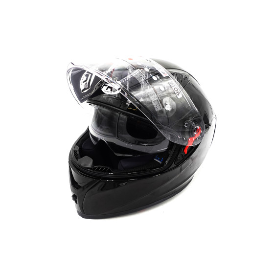 Casque intégral FRV noir (taille S à XL) pour trottinette électrique