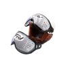 Casque JET FRV blanc brillant (taille XS à XXL) pour trottinette électrique