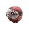 Casque JET FRV bordeaux mat (taille XS à XXL) pour trottinette électrique