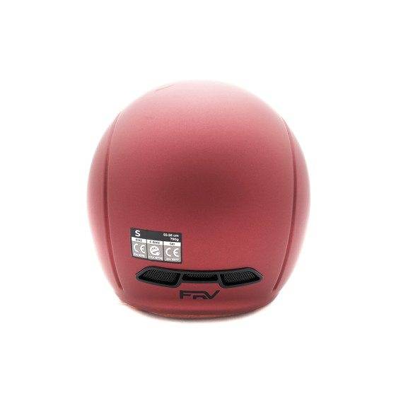 Casque JET FRV bordeaux mat (taille XS à XXL) pour trottinette électrique