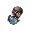Casque JET FRV Gris graphite Mat (taille XS à XXL) pour trottinette électrique