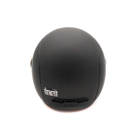 Casque JET FRV Gris graphite Mat (taille XS à XXL) pour trottinette électrique
