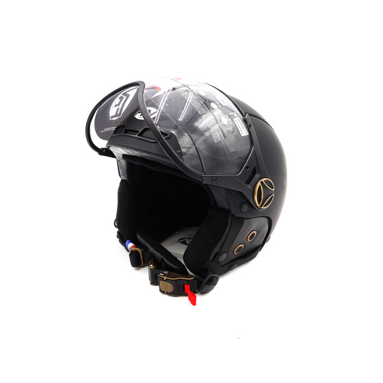 Casque JET FRV noir mat (taille XS à XXL) pour trottinette électrique