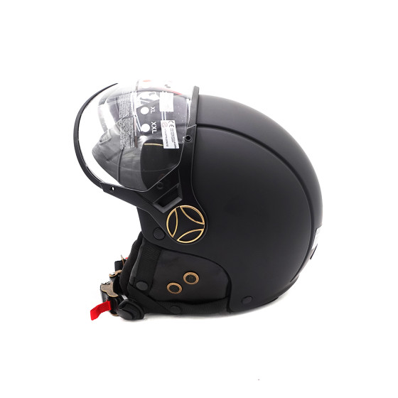 Casque JET FRV noir mat (taille XS à XXL) pour trottinette électrique