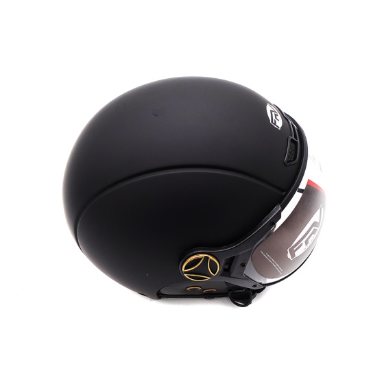 Casque JET FRV noir mat (taille XS à XXL) pour trottinette électrique
