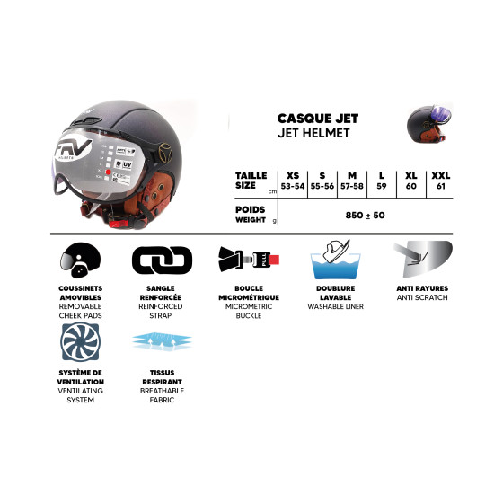 Casque JET FRV vert mat caméléon (taille XS à XXL) pour trottinette électrique
