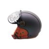 Casque JET FRV vert mat caméléon (taille XS à XXL) pour trottinette électrique