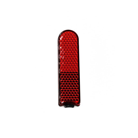 Catadioptre avant coté moteur rouge/orange Xiaomi Mi4 Pro pour trottinette électrique