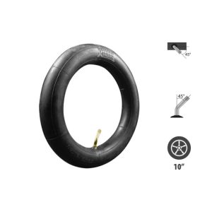 Chambre à air 10×2/2.125 valve 45×45° pour trottinette électrique