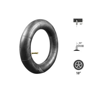Chambre à air 10×2.50 valve 90×90 degrés pour trottinette électrique