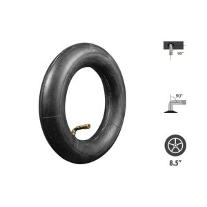 Chambre à air 8,5X2 valve 90×90° 134mm (jante zero) pour trottinette électrique
