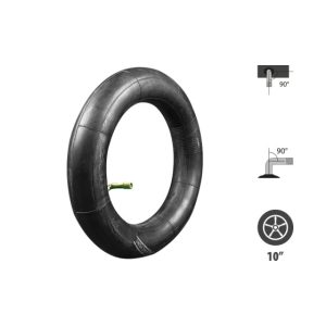 Chambre à air renforcé 10×2.50 90×90° pour trottinette électrique