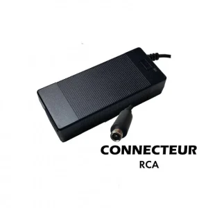 Pack Chargeur 36V ➡️ 42V / 2A (connecteur RCA) pour trottinette électrique