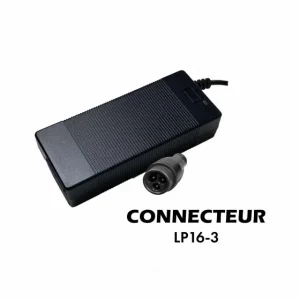 Pack Chargeur 52V ➡️ 58.8V / 2A (connecteur LP16-3) pour trottinette électrique