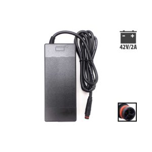 Chargeur batterie Nakamura 3 pins 42V 2A pour trottinette électrique