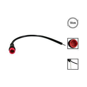 Connecteur etanche 2Pins Male pour trottinette électrique