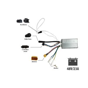 Controleur avant ou arrière Vsett 8+ pour trottinette électrique