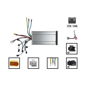Contrôleur bimoteurs Damao 72v 50A pour trottinette électrique