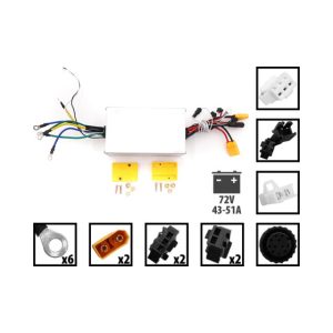 Controleur Vsett 11+ 72V 41-53A Bi Moteurs pour trottinette électrique