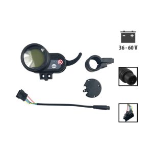 Display J&P V1 36-60V pour trottinette électrique