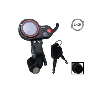Display ZQ-100 avec contacteur à clé Hitway pour trottinette électrique