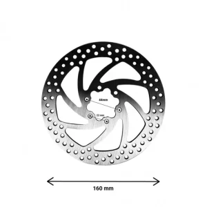 Disque de frein 160mm 2.8mm entraxe 44mm pour trottinette électrique