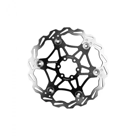 Disque de frein flottant 180mm entraxe 44mm (2 couleurs) pour trottinette électrique