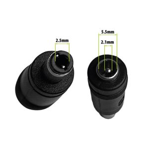 Embout adaptateur chargeur DC 5.5 2.1➡️2.5 pour trottinette électrique