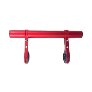 Extension double guidon rouge pour trottinette électrique