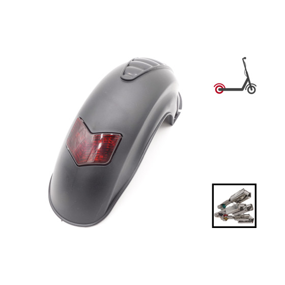 Garde boue arriere avec LED Kugoo M4 pour trottinette électrique