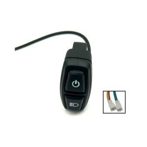 Interrupteur commodo phares / Power Dualtron Pop Popular pour trottinette électrique