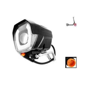 Phare LED avant connecteur etanche pour trottinette électrique