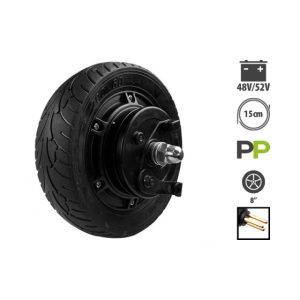 Moteur de Z8 avec pneu plein compatible 48V et 52V pour trottinette électrique