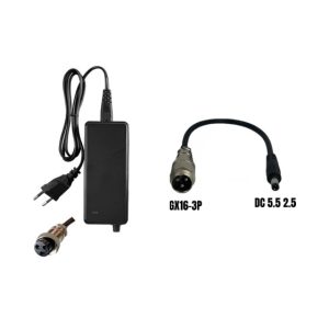 PACK Chargeur 36V ➡️ 42V / 2A (connecteur DC 5.5*2.5MM) Wispeed pour trottinette électrique