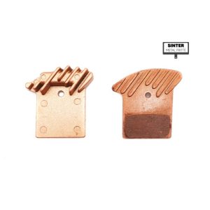 Plaquettes de freins Nutt ventilées Dualtron Thunder Metal Fritté Haute Resistance pour trottinette électrique