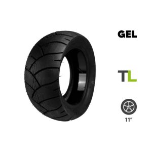 Pneu 100/55-6.5 avec gel anti crevaison pour trottinette électrique
