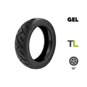 Pneu 250×64 Gel Anti Crevaison Xiaomi 4 Ultra Navee S65 pour trottinette électrique