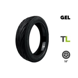 Pneu 60/65-6.9 avec gel Ninebot G2 roue arriere pour trottinette électrique