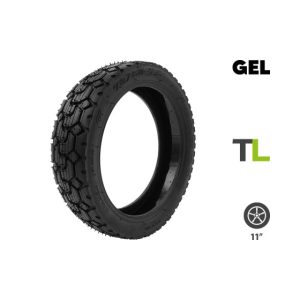 Pneu 70/60-7,5 Ninebot ZT3 Pro + gel anticrevaison pour trottinette électrique