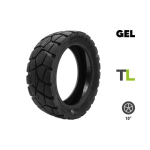 Pneu 80/50-6,5 tubeless + gel anticrevaison Dualtron Victor 2025 (10×3-6.5) pour trottinette électrique
