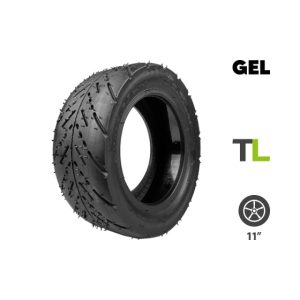 Pneu 90/65-6.5 Tubeless + Gel anti crevaison pour trottinette électrique
